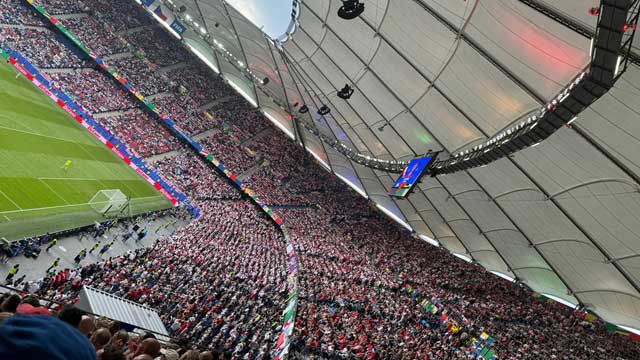 Volksparkstadion, Hamburg.