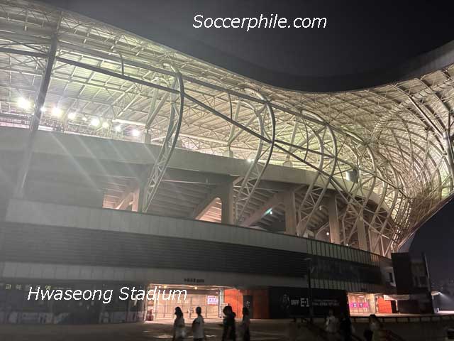 Hwaseong Stadium.
