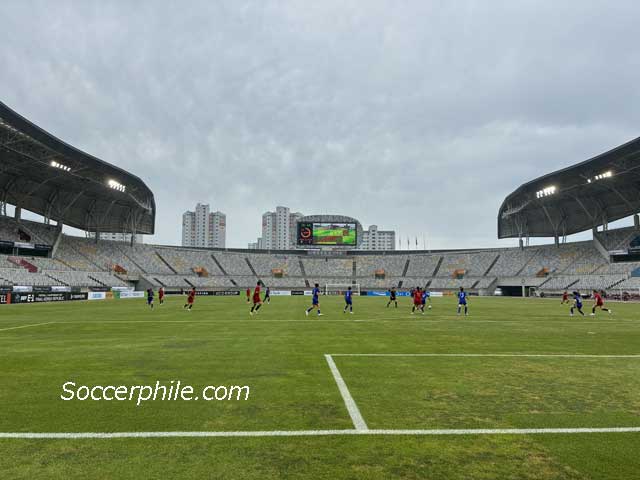 Interior of the stadium.