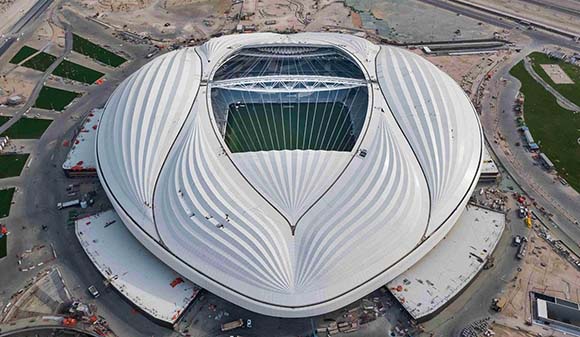 Al-Janoub arena in Al-Wakrah, Qatar.
