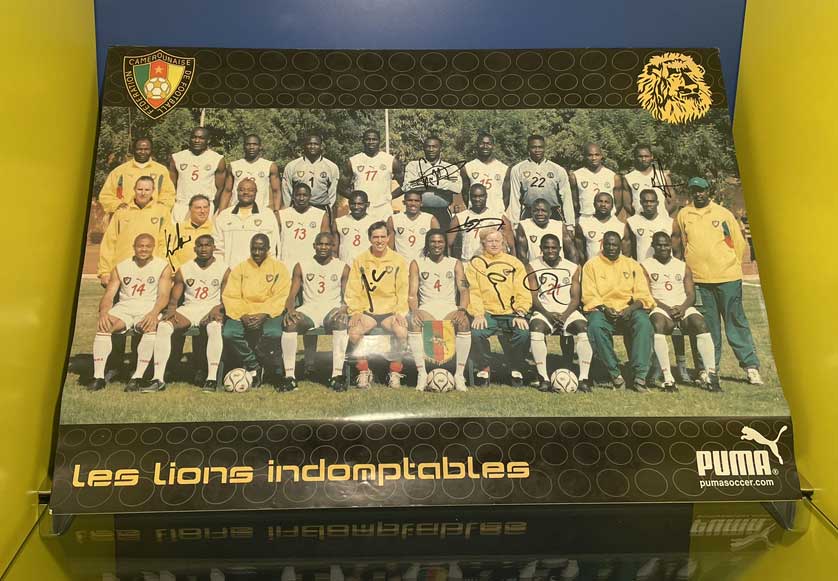 Cameroon national team 2002.
