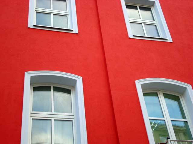 Innsbruck houses, Austria.