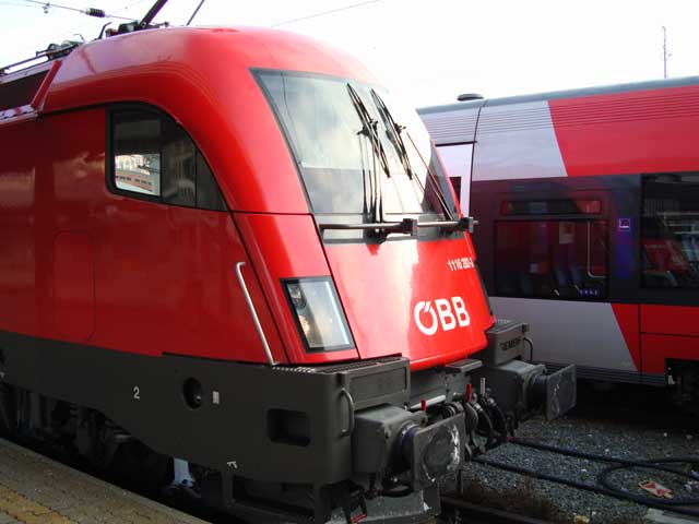 Train in Innsbruck