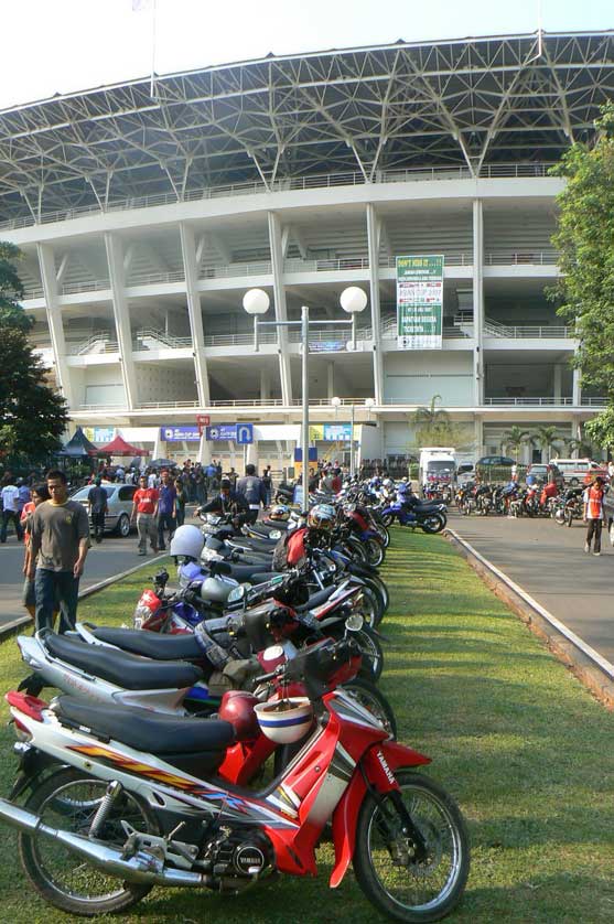 Gelora Bung Karno Stadium Jakarta, Indonesia.