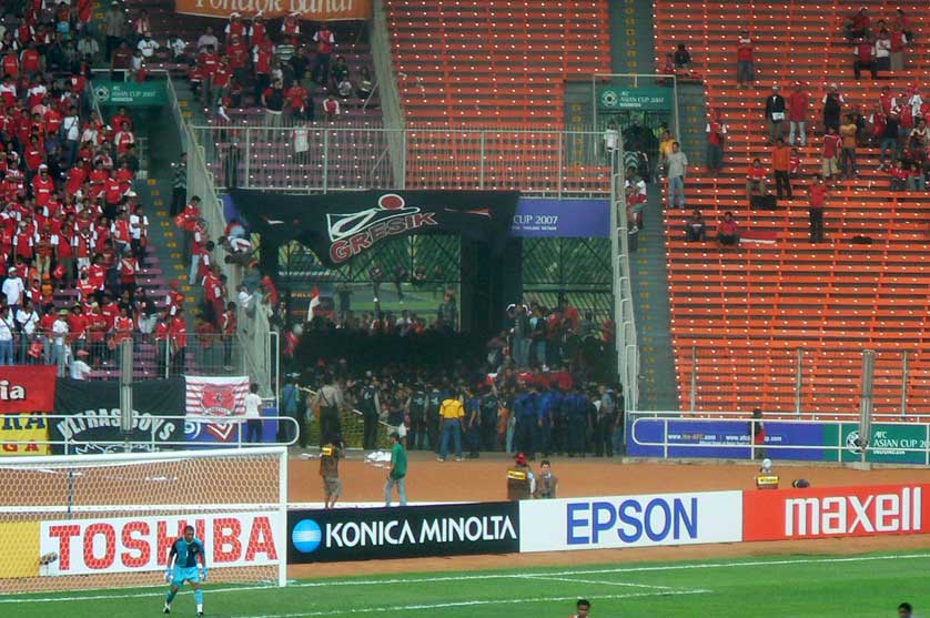 Indonesian fans without tickets.