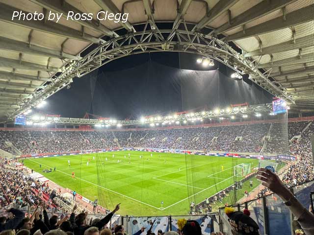Greece v Scotland.