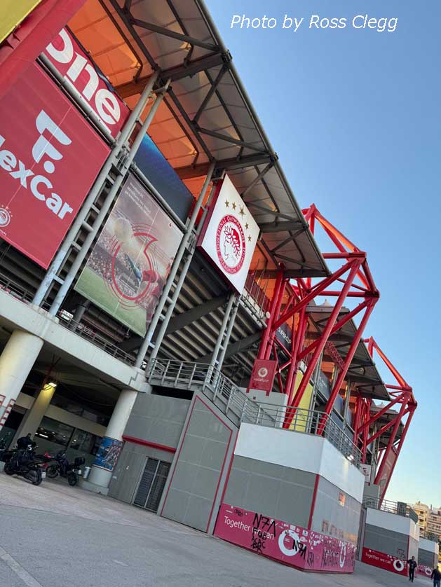 Exterior of the ground in 2025.