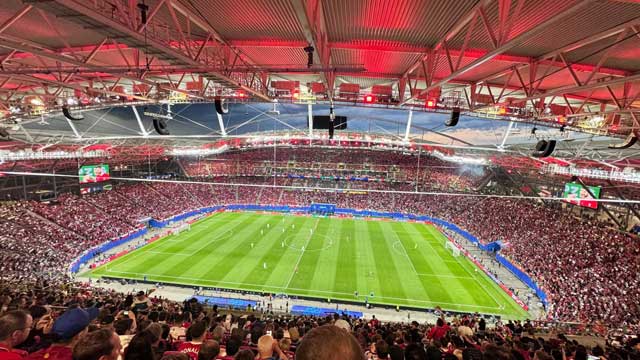 Leipzig Stadium.