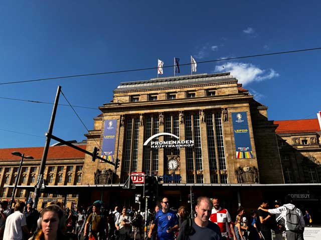 Leipzig Station.
