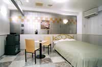 A Love Hotel bedroom in Japan