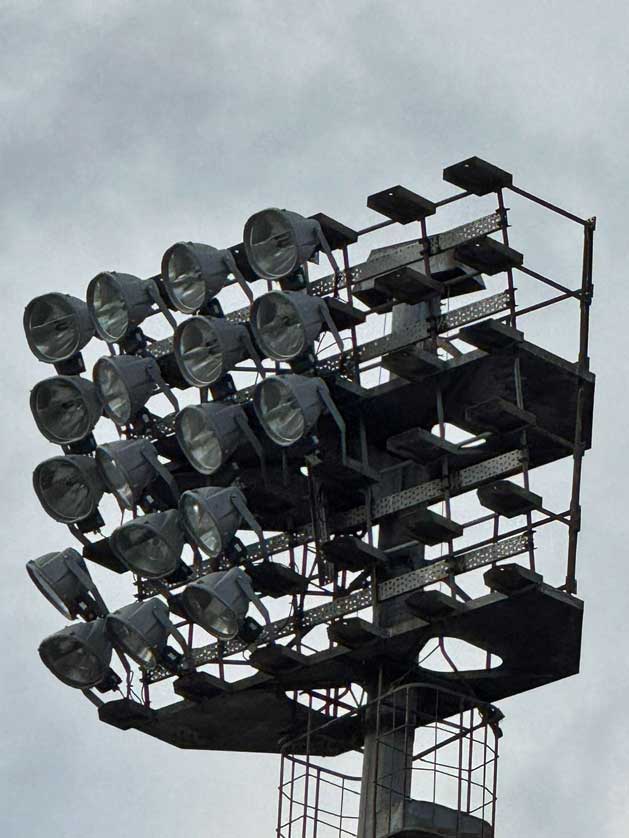 Floodlight at Loftus Road.