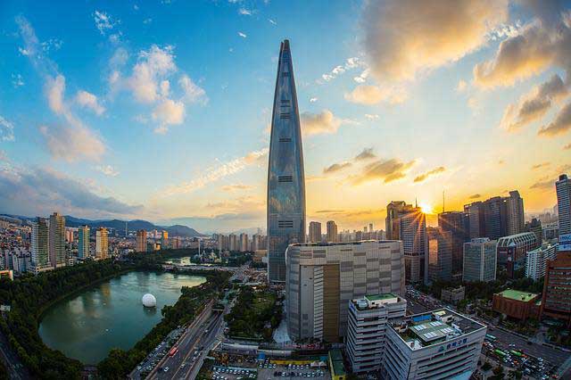 Lotte World Tower, Seoul.