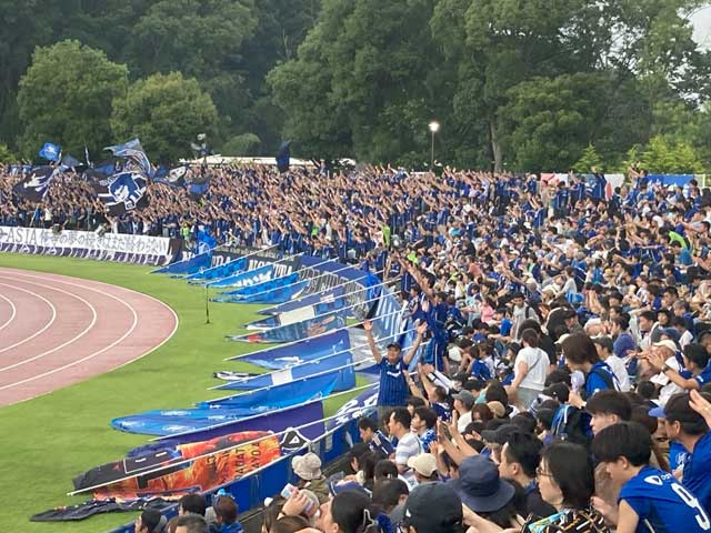 Machida Zelvia fans.