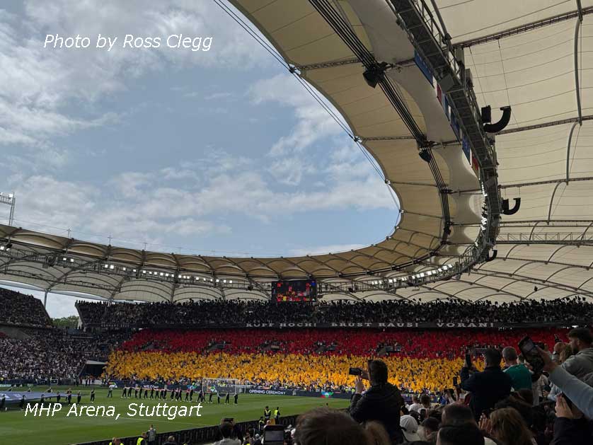 MHP Arena, Stuttgart, Germany.