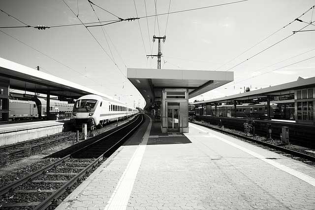 Nuremberg Hauptbahnhof.