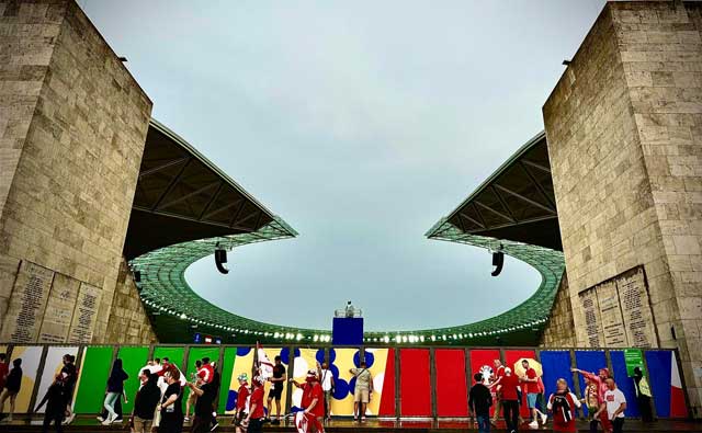 Berlin's Olympiastadion.