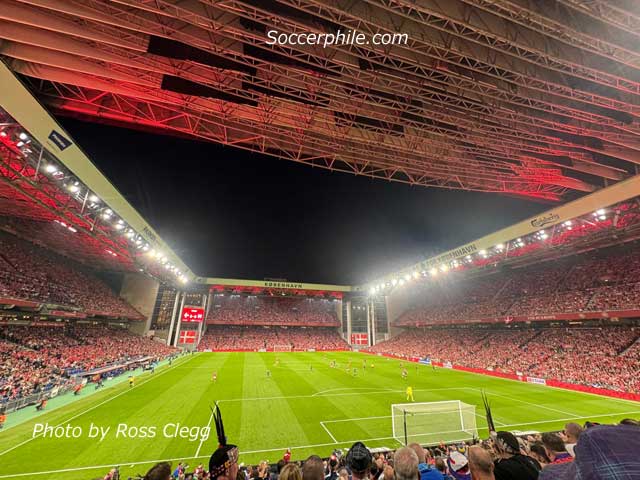 Parken Stadium, Denmark.