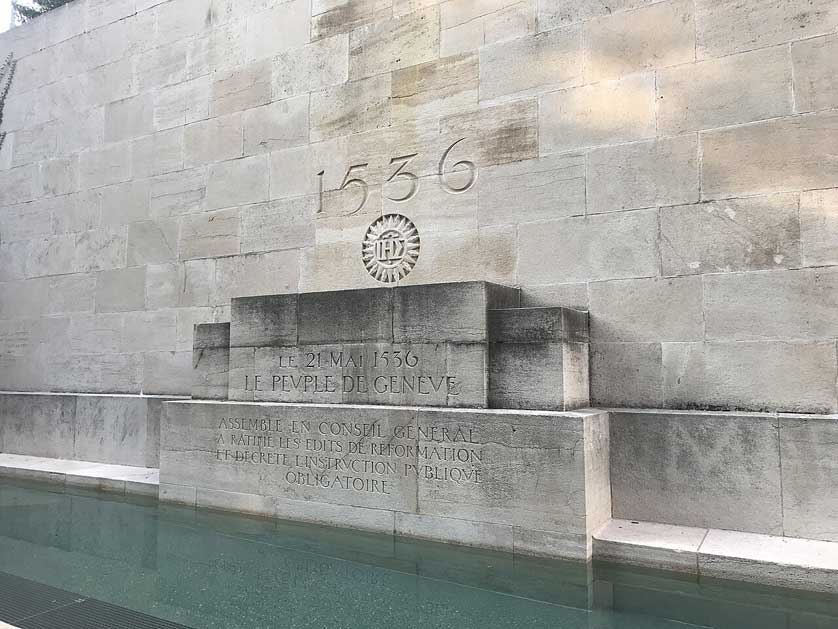 Reformation Wall.