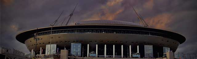 Saint Petersburg Stadium, Saint Petersburg.