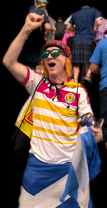 Scotland fan.