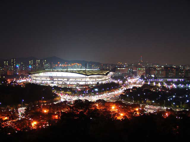 Seoul World Cup Stadium, Seoul, South Korea.