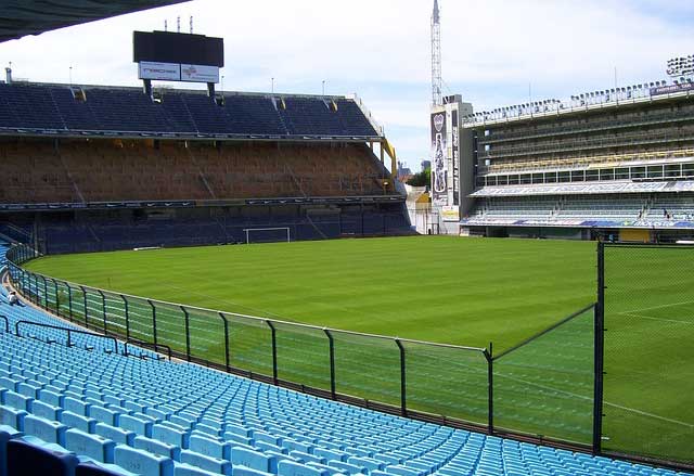 Boca Juniors Stadium.