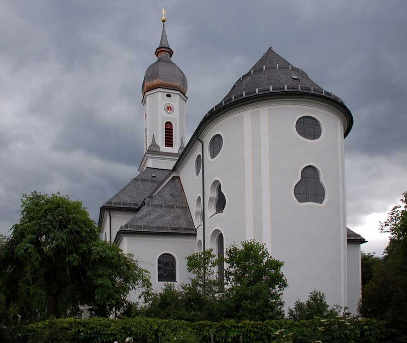Pfarrkirche St. Martin, Garmisch-Partenkirchen, Germany.