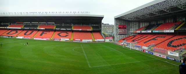 The stadium is the home of Dundee United.