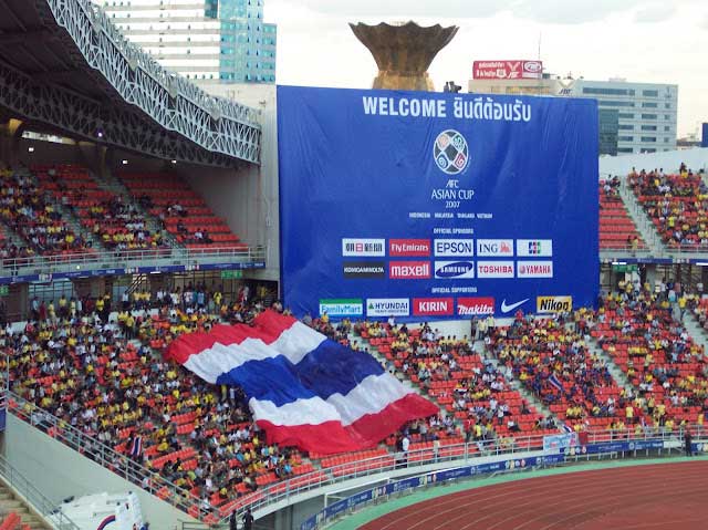 Rajamangala Stadium, Bangkok.