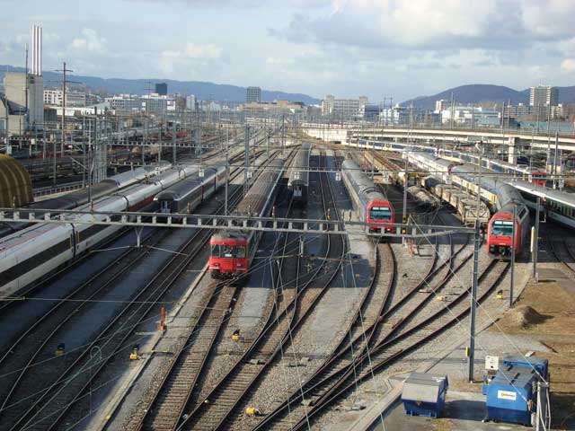 Trains in Switzerland
