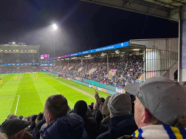 Turf Moor stadium.