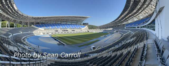 Yongin Mireu Stadium.