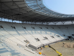 Euro 2012 Stadiums under construction