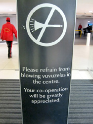 No Vuvuzelas!