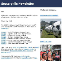Soccerphile Newsletter Soccerphile Newsletter