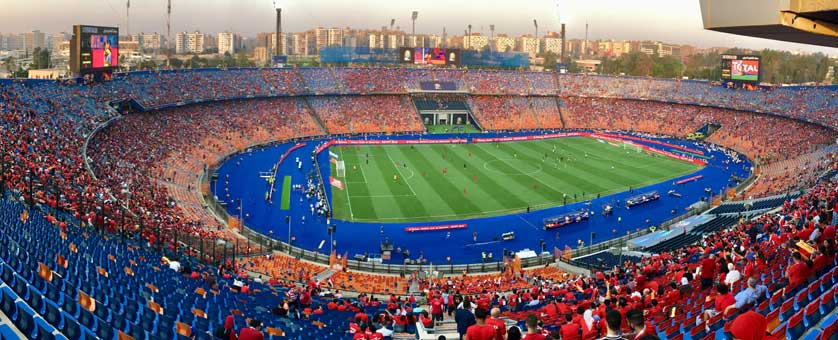 Cairo International Stadium.