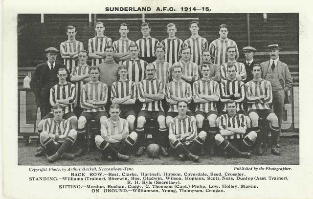 Sunderland 1914-95 Season.