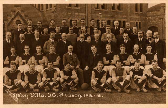 Reginald Boyne and Aston Villa.