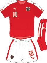 Austria team jersey kit 1 (c) Soccerphile.