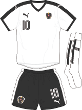 Austria team jersey kit 1 (c) Soccerphile.
