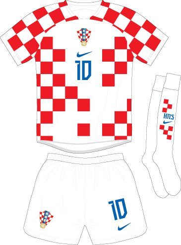 Croatia home jersey 2022.