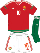 Hungary team jersey kit 1 (c) Soccerphile.
