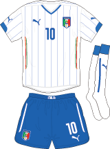 Italy team jersey kit 2 (c) Soccerphile.