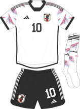Japan team jersey kit 2 (c) Soccerphile.