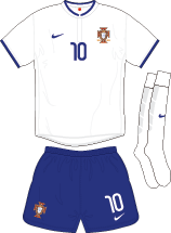 Portugal team jersey kit 2 (c) Soccerphile.