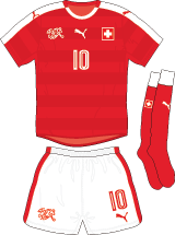 Switzerland team jersey kit 1 (c) Soccerphile.