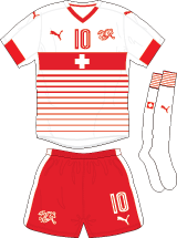 Switzerland team jersey kit 1 (c) Soccerphile.