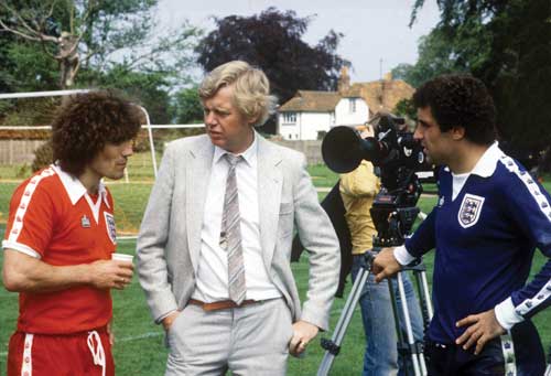 Kevin Keegan, Bert Patrick and Peter Shilton