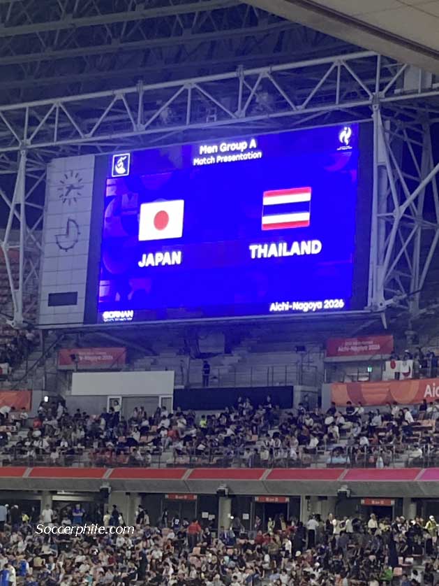 Japan v Thailand at Toyota Stadium.