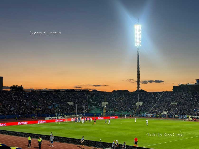 Stadion Georgi Asparuhov, Sofia, Bulgaria.